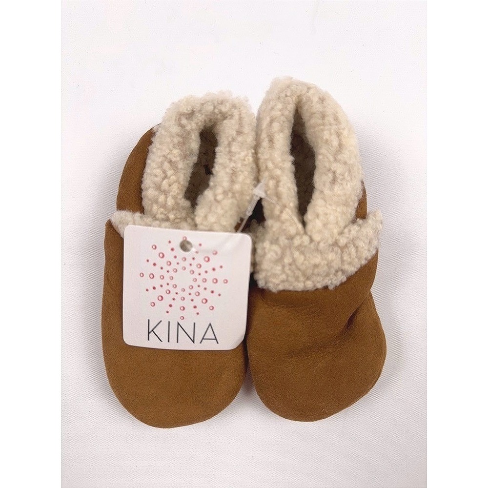 Nui Organics Kina Booties Natural 1-2Y